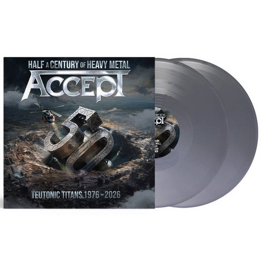 Accept – Teutonic Titans 1976-2026 (2LP silver)